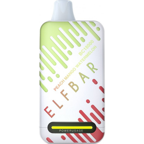 Электронная сигарета Ельф Бар BC 18000 затяжек Персик Манго Арбуз (Peach Mango Watermelon)